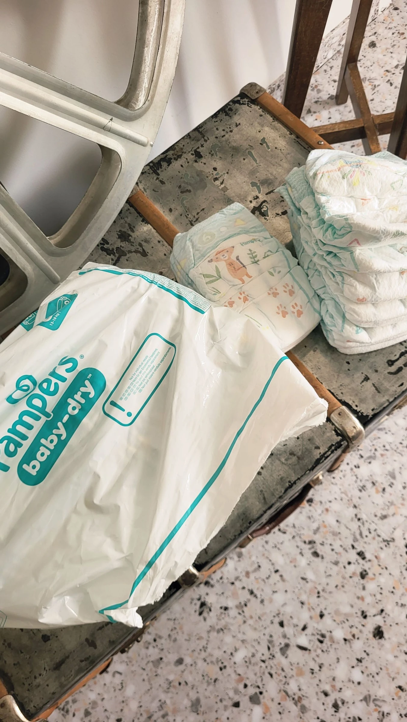 Couches pampers 